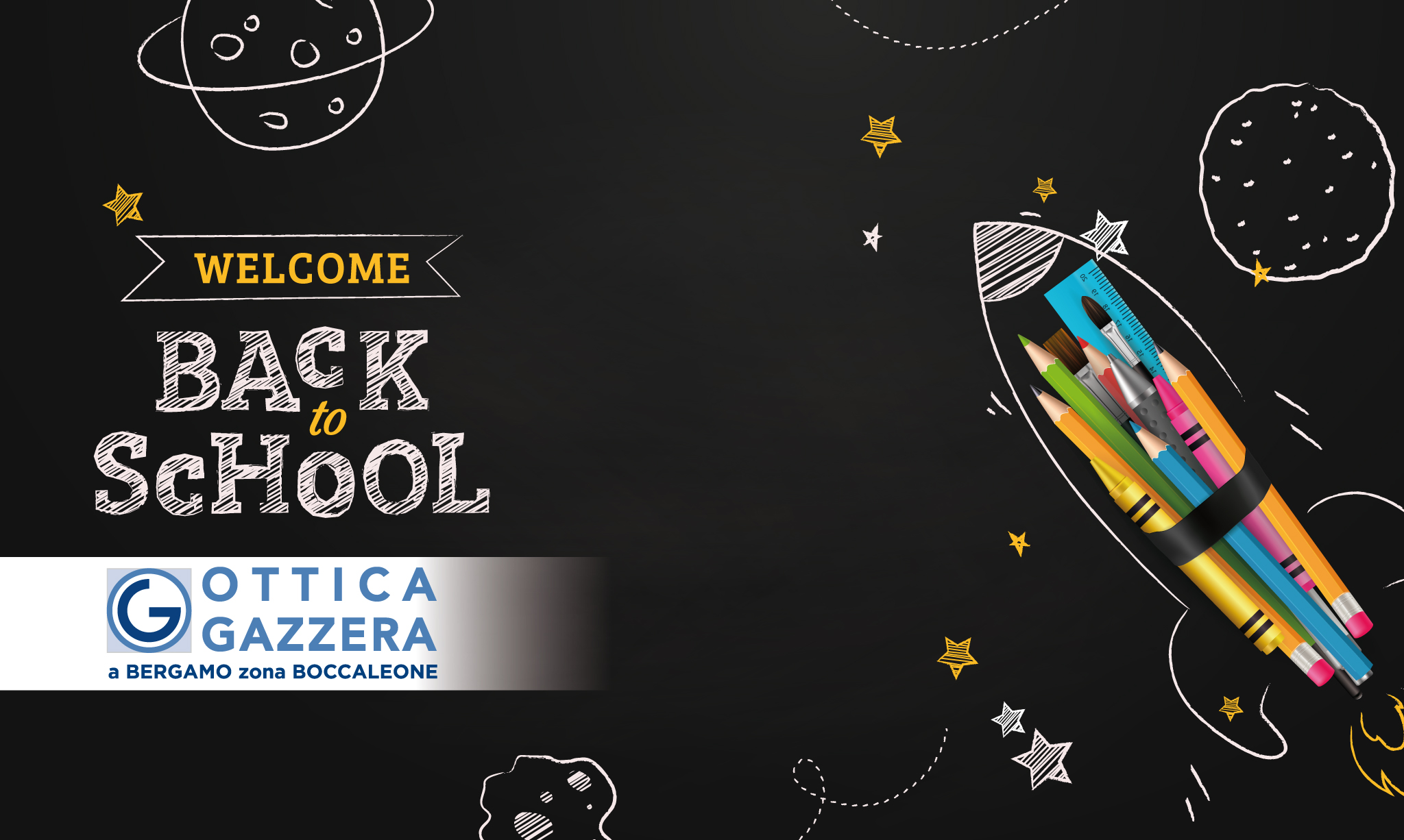Back to school - Prenota la tua visita da Ottica Gazzera Bergamo